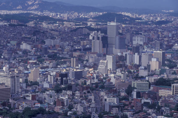 istock SOUTHKOREA SEOUL CITY CENTRE DOWN TOWN 1132080675