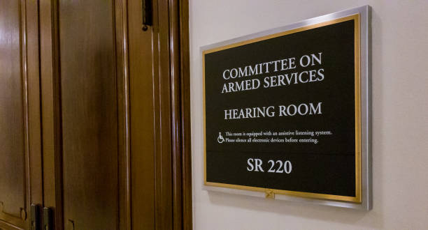 istock U.S. Senate Committee on Armed Services in the Dirksen Office Building in Washington, DC 1132090784