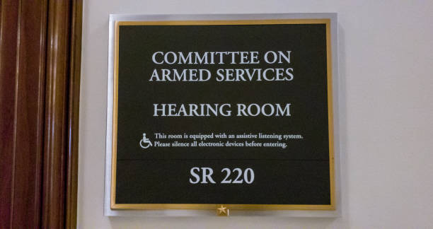 istock U.S. Senate Committee on Armed Services in the Dirksen Office Building in Washington, DC 1132090888