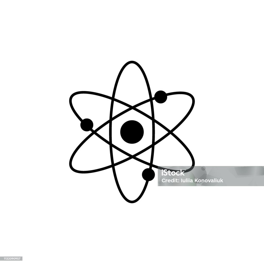 Atom Molekül vektör simgesi - Royalty-free Atom Vector Art