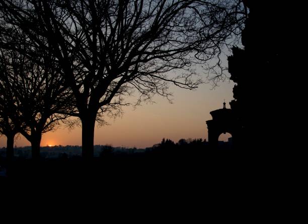 istock Sunset in Pomelasca, Inverigo, Como, Italy 1132091868