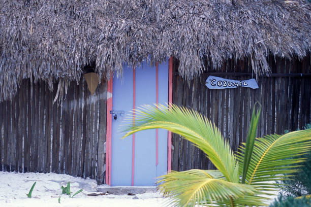 istock MEXICO YUCATAN TULUM BUNGALOW HOTEL 1132092158