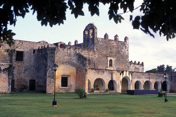 istock MEXICO YUCATAN VALLADOLID COLONIAL MONASTERY 1132093911