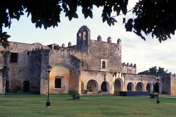 istock MEXICO YUCATAN VALLADOLID COLONIAL MONASTERY 1132096287