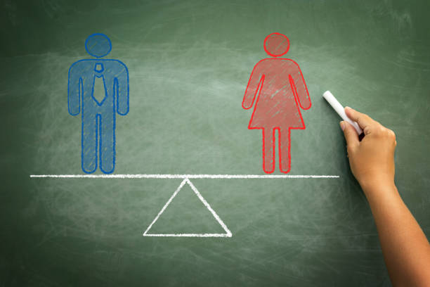 istock Equality woman man concept 1132099707