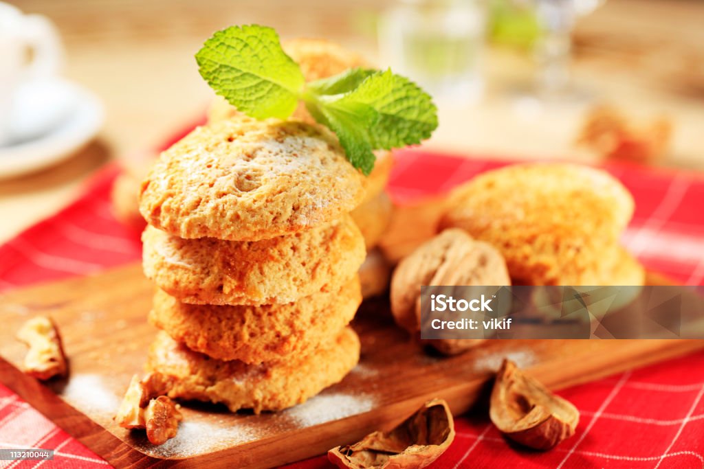Crispy'cookies' - Royalty-free Assado no Forno Foto de stock