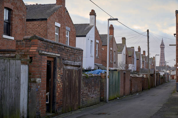 istock Typical English houses 1132104764