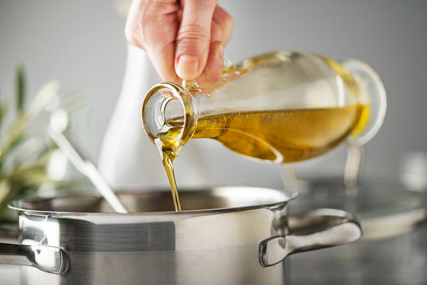 istock Cooking meal with olive oil 1132104928