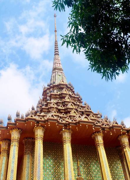 istock Monastery at Wat Phra Kaew in Bangkok, Thailand 1132108647