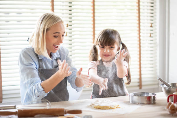 istock Happy Mother and daughter having fun. 1132112824