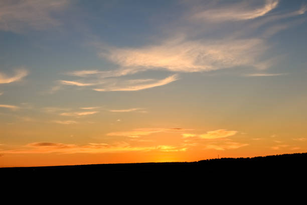 colorful, bright, beautiful sky at sunrise colorful, bright, beautiful sky at sunrise роса stock pictures, royalty-free photos & images