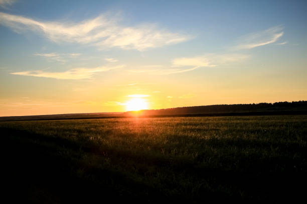 istock Sunrise, beautiful sky at sunrise 1132118962