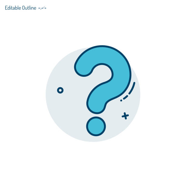 Question mark, Quiz Question icon, Assessment template, Problem, Confusion, Editable stroke Question mark, Quiz Question icon, Assessment template, Problem, Confusion, Editable stroke curiosity illustrations stock illustrations