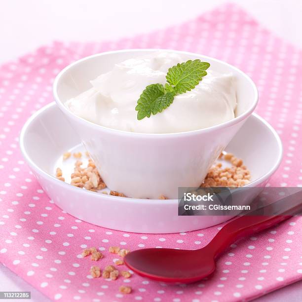 Vaniglia Fresco Quark - Fotografie stock e altre immagini di Alimentazione non salutare - Alimentazione non salutare, Bianco, Cibo