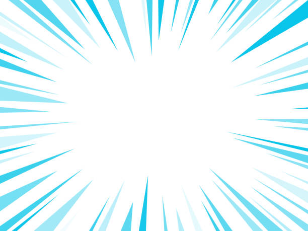 Blue Dash Lines Explosion Blast blue lines burst explosion abstract. super fast stock illustrations