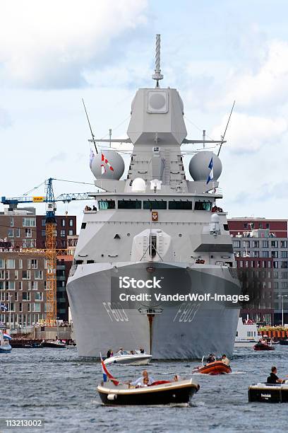 Foto de Marinha Holandesa Frigate e mais fotos de stock de Amsterdã - Amsterdã, Capitais internacionais, Comboio