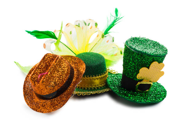 istock St Patrck's Day Party Decorations on White Background 1132132912