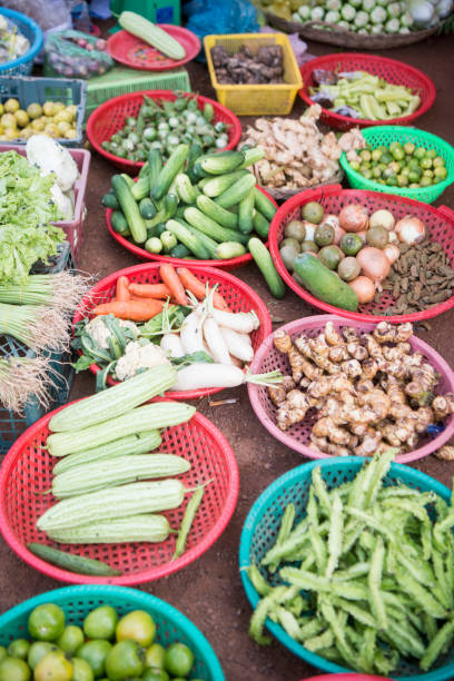 istock CAMBODIA SRA EM TOWN MARKET VEGETABLE 1132133240