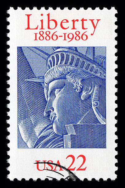 istock USA Postage Stamp Statue Of Liberty 113213626