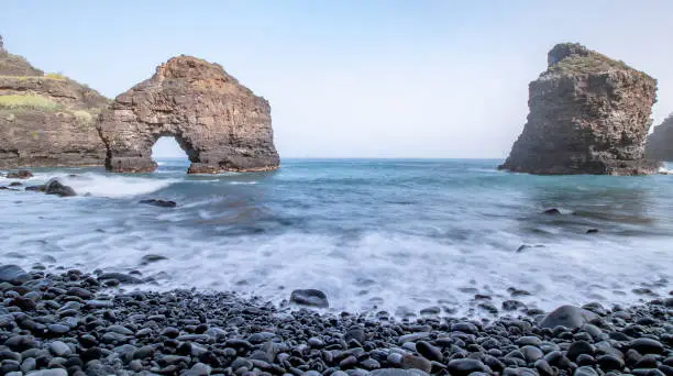 Photo of rock view about the coast from Tenerife