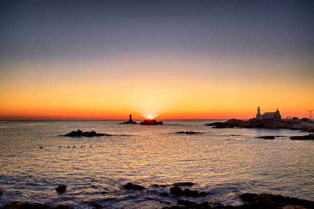 istock Sunrise at the Juksung beach VD702 1132143635