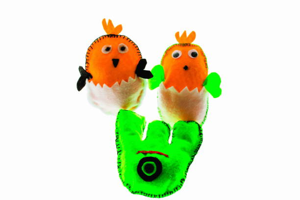 istock Close up view of cute handmade Easter decoration element. Beautiful backgrounds. 1132143640