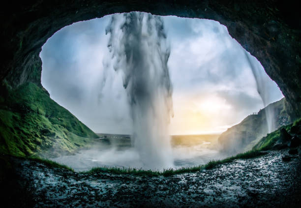 istock Seljalandsfoss in southwest Iceland on a Golden circle route 1132144464