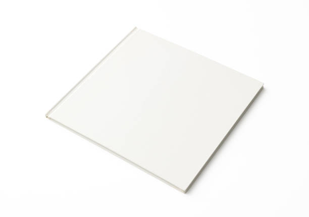 istock Isolated shot of closed blank book on white background 1132160176