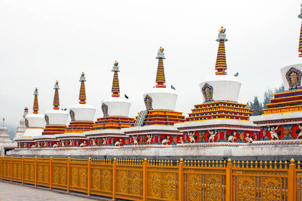 istock Tibetan Chorten. Stupa In Kumbum Monastery. 1132160185