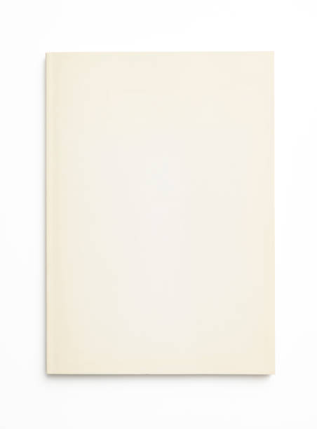 istock Isolated shot of closed old blank book on white background 1132160193