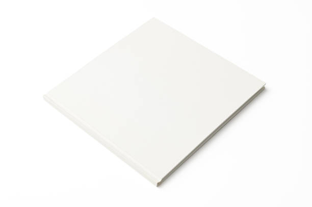 istock Isolated shot of closed blank book on white background 1132160201