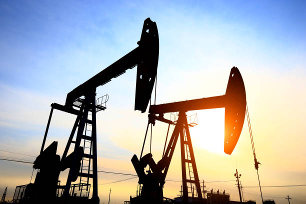 istock The oil pump, industrial equipment 1132161790
