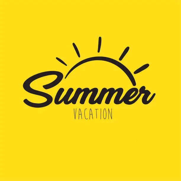 Vector illustration of Summer Holiday