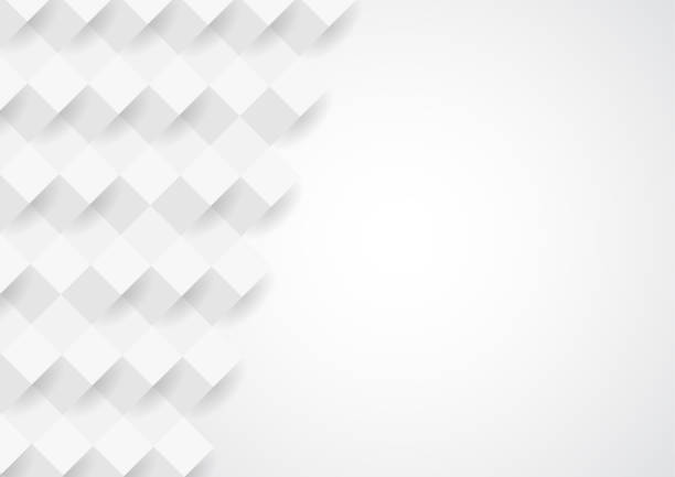 istock Abstract white texture background design. 3d paper for book, poster, flyer, cover, website, advertising. Vector illustration 1132166609