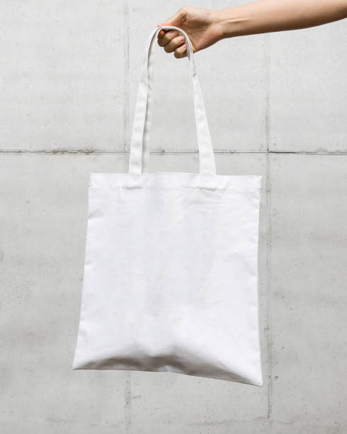 istock White Eco Bag. fiber pouch. 1132175727