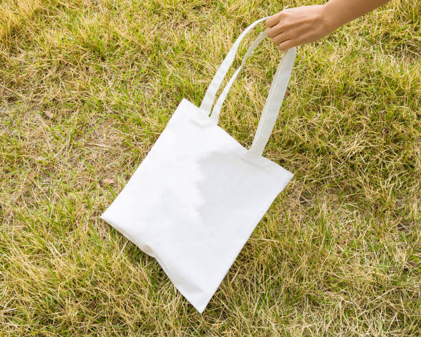 istock White Eco Bag. fiber pouch. 1132175769