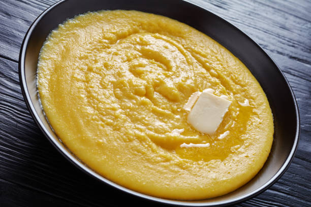 istock hot italian cornmeal polenta in a bowl 1132182943