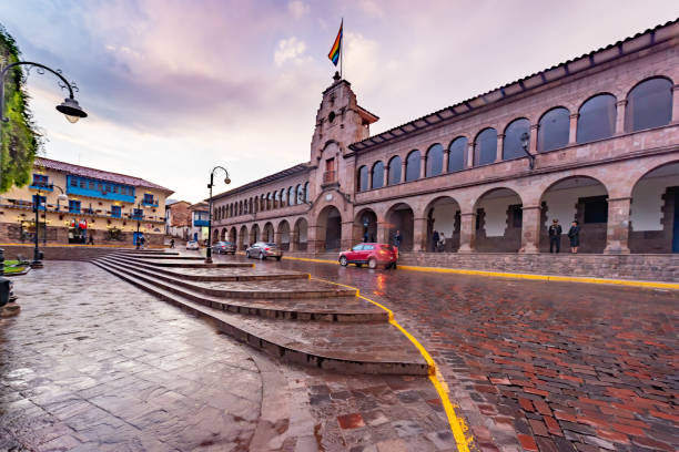 fotografii de stoc, fotografii și imagini scutite de redevențe cu plaza de armas din cuzco, peru - chinchero district