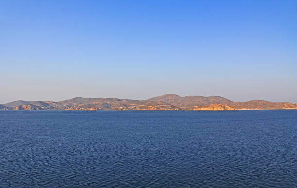 istock The Island of Patmos, Greece with Copy Space 1132190251