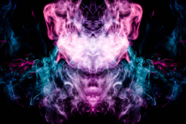istock Background from the smoke of vape 1132192538