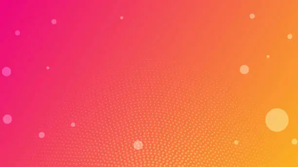 Vector illustration of Colorful Blurred Background banner