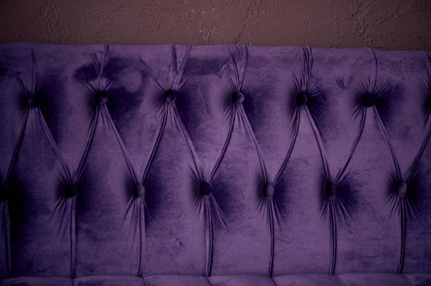 istock Texture,classic purple sofa upholstery with light fabric buttons 1132197533