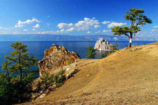 istock Shaman Rock on Olkhon Island 1132200213