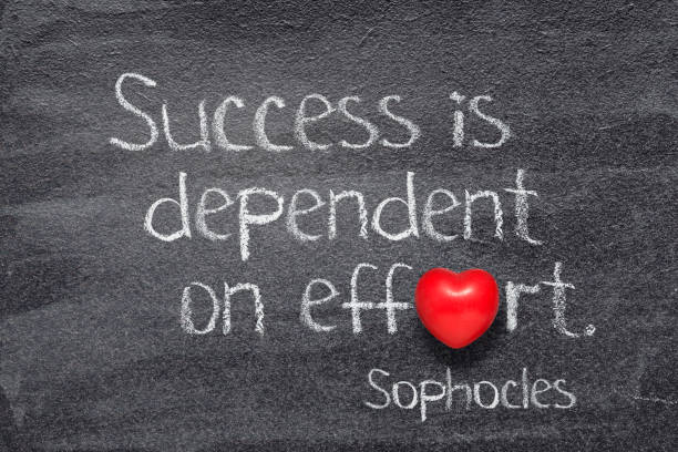 dependent on effort sophocles - sophocles imagens e fotografias de stock