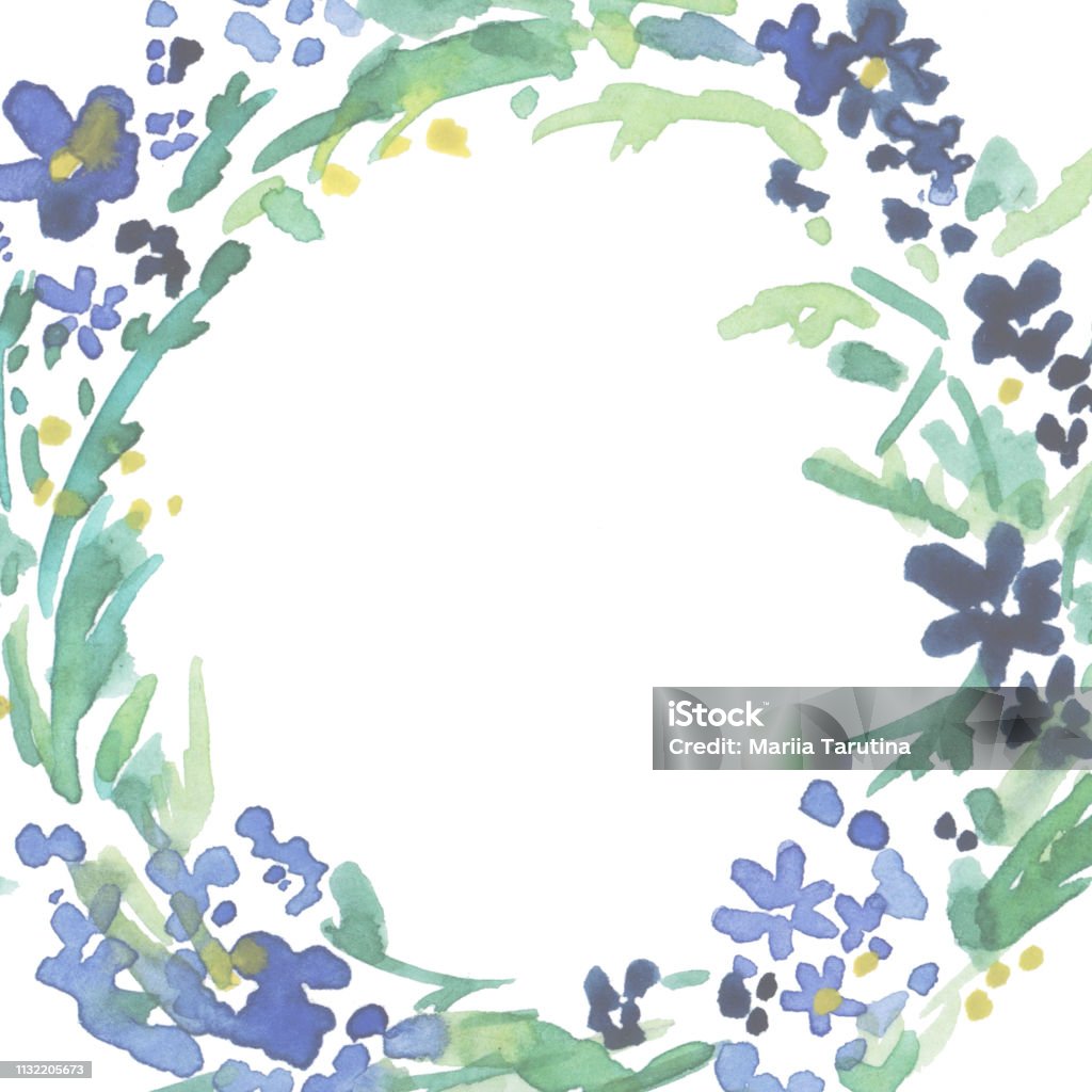 Ilustración de Guirnalda De Flores Azules Acuarela Marco Floral Ilustración Pintada A Mano Aislado Sobre Fondo Blanco y más Vectores Libres de Derechos de Arte - iStock Ilustración de Guirnalda De Flores Azules Acuarela Marco Floral Ilustración Pintada A Mano Aislado Sobre Fondo Blanco y más Vectores Libres de Derechos de Arte - iStock