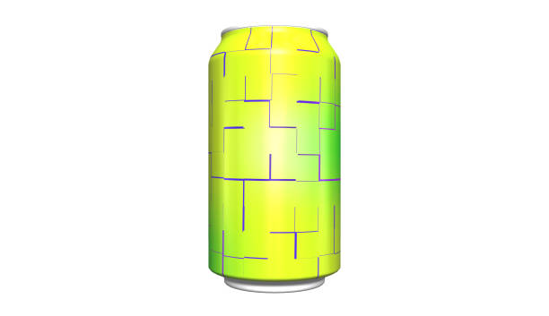 green oil barrel and drink box