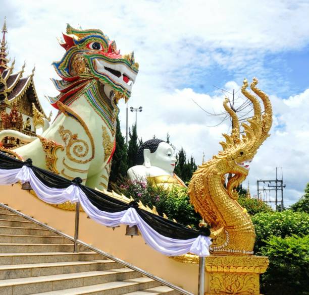 istock Wat Seng Kaew Phothiyan - Chiang Rai Thailand -  Must Visit 1132207729