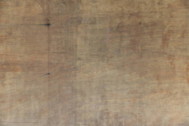 old plywood texture abstract background with stain. stock photo