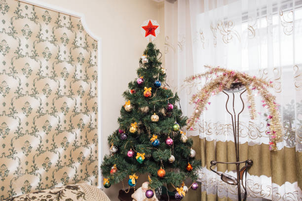 istock beautiful homemade christmas tree 1132210514