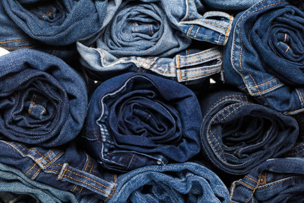 istock Blue jean background .Blue denim jeans texture. Jeans background. Blue torn denim jeans texture.classic nature tone jean.denim jeans texture background with frayed hole, black fabric grunge background 1132211549